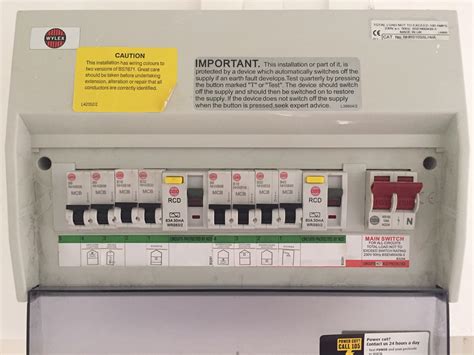 consumer unit regulations explained